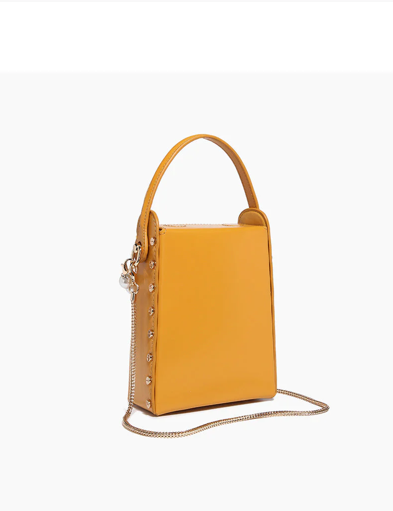 Solid Color Handbag - Image 10