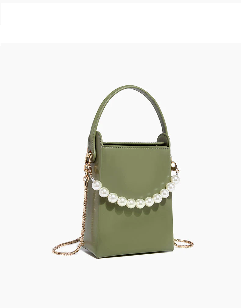 Solid Color Handbag - Image 13