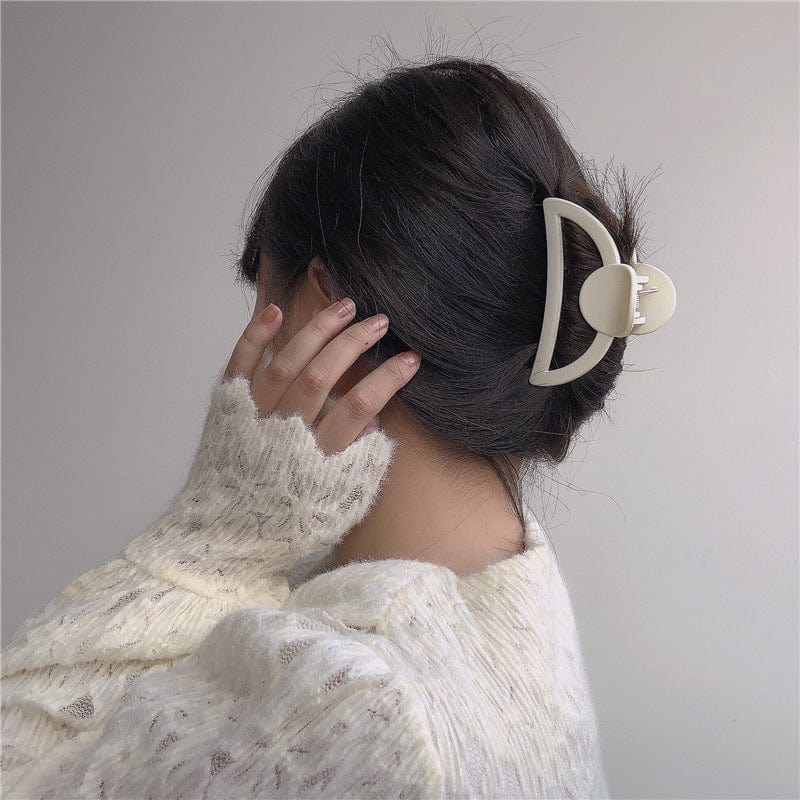 Solid Colored Fun Acrylic Hair Claw - Image 10