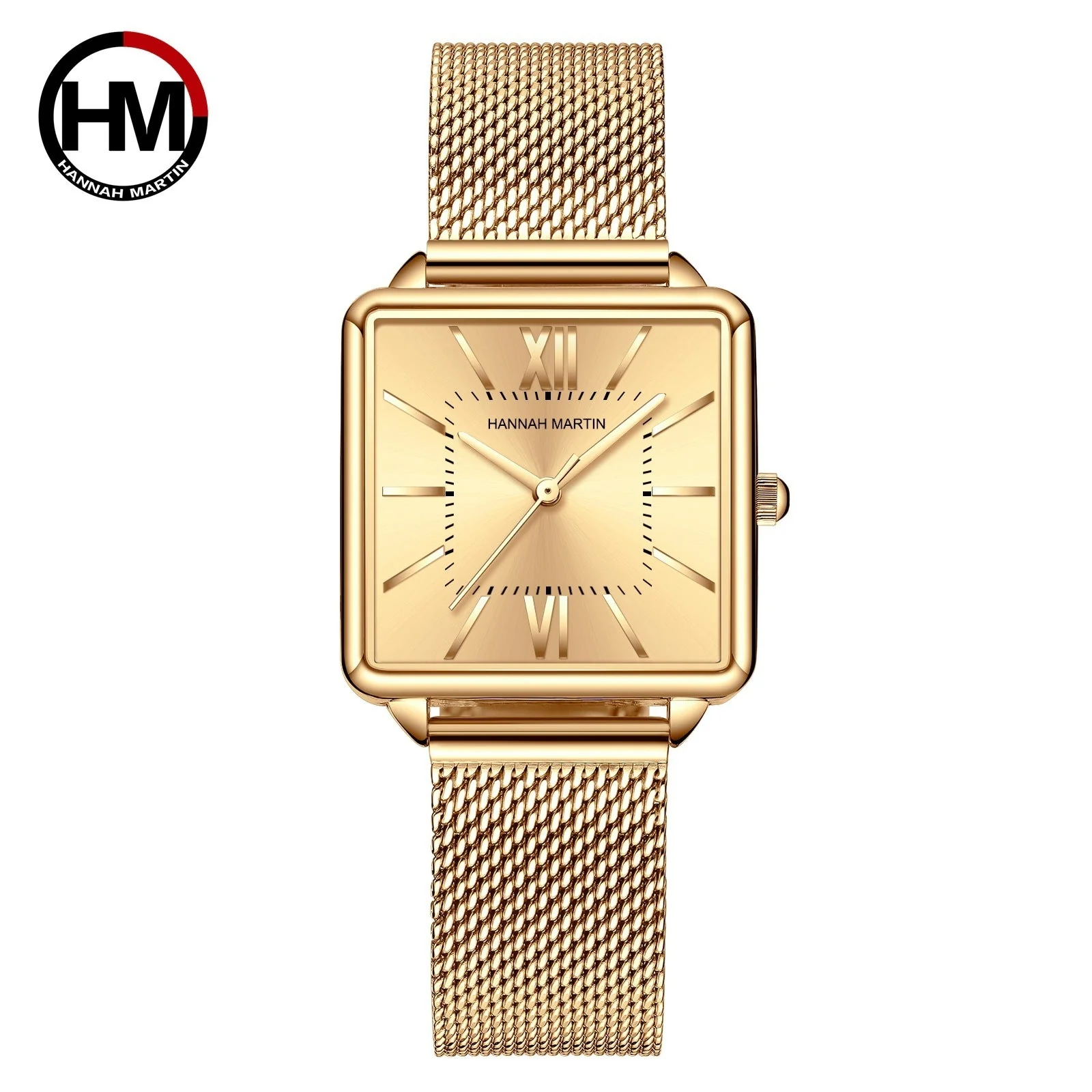 Square student quartz ladies watch - Image 2