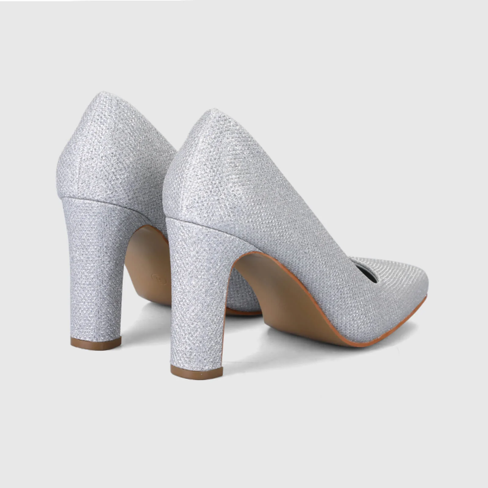 Chunky Block Heel Working Pumps - Image 18