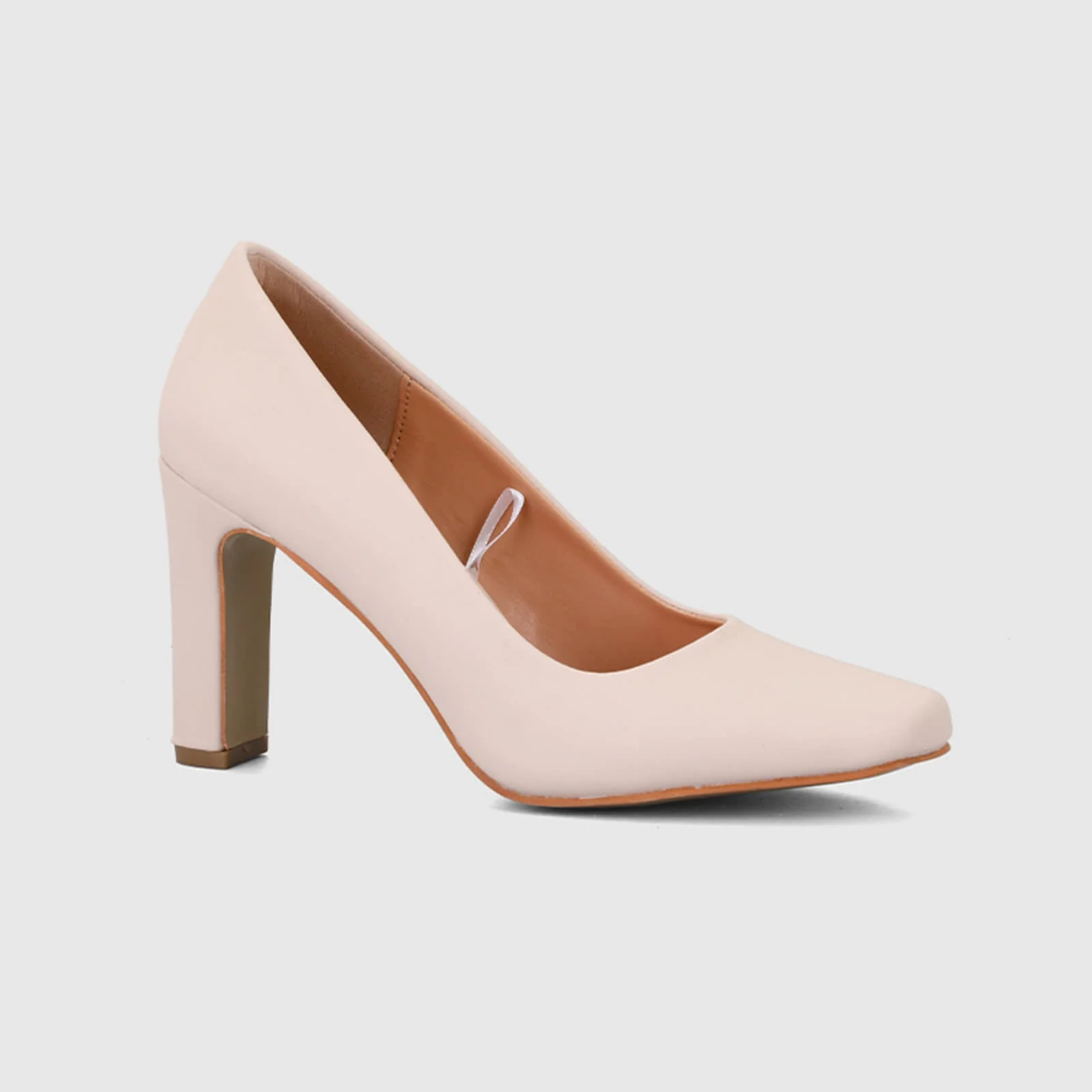 Chunky Block Heel Working Pumps - Image 22