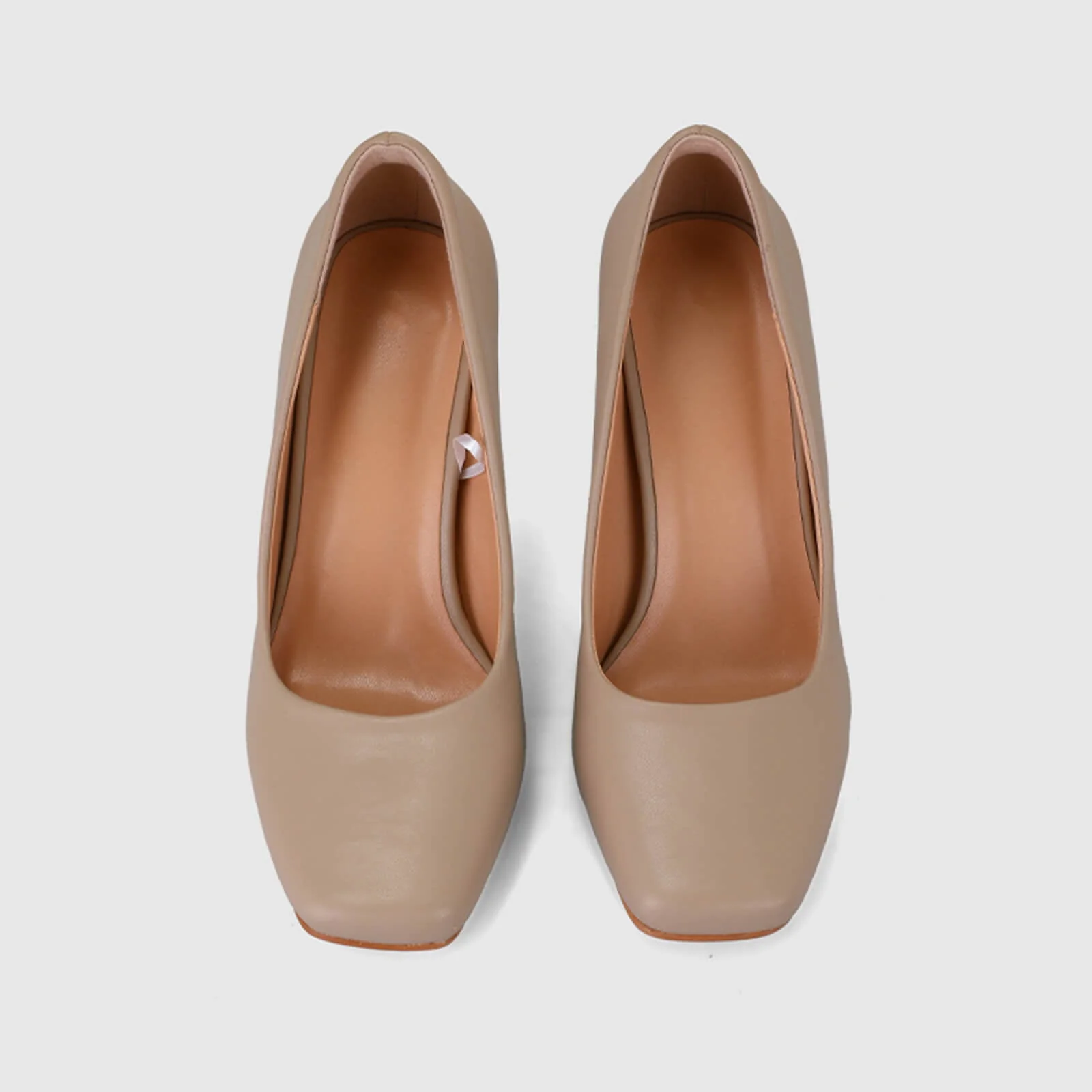 Chunky Block Heel Working Pumps - Image 34