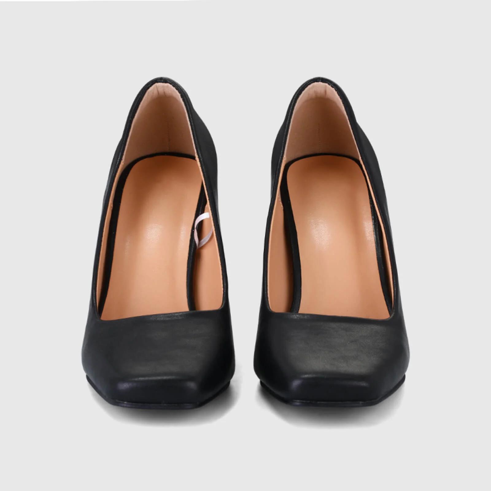 Chunky Block Heel Working Pumps - Image 38