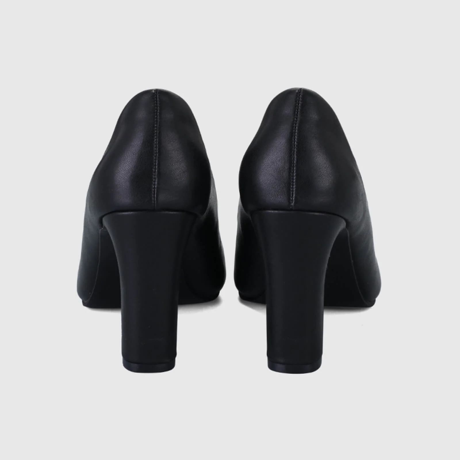 Chunky Block Heel Working Pumps - Image 40