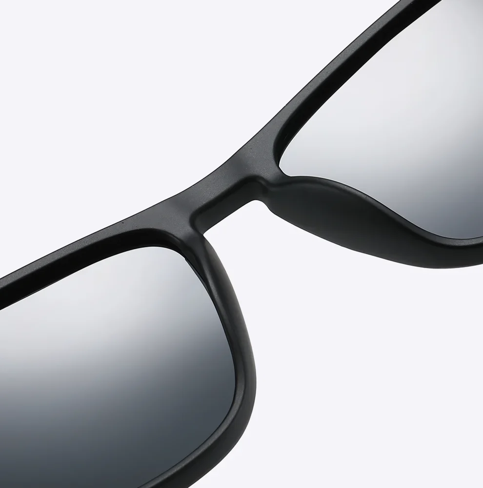 Square Vintage Polarized Sunglasses - Image 11