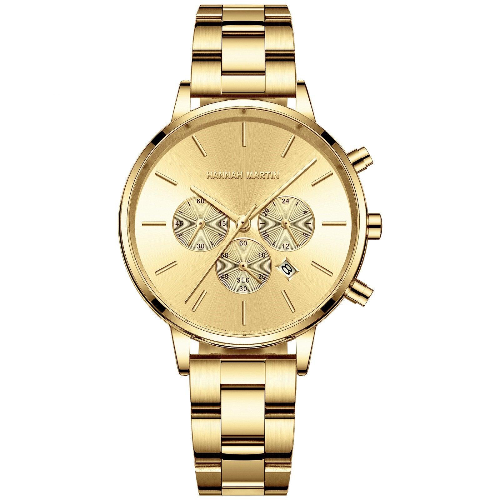Stainless Steel Chain Butterfly Double Snap Watch - Image 7