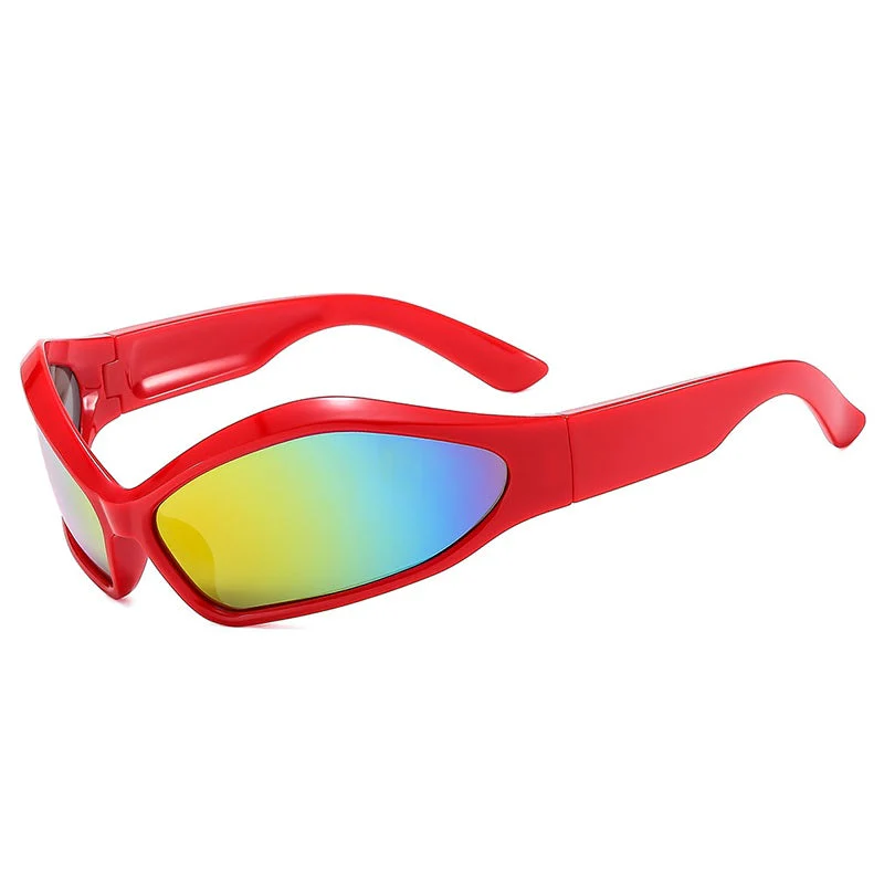 Steampunk Retro Y2K Punk Sunglasses - Image 5