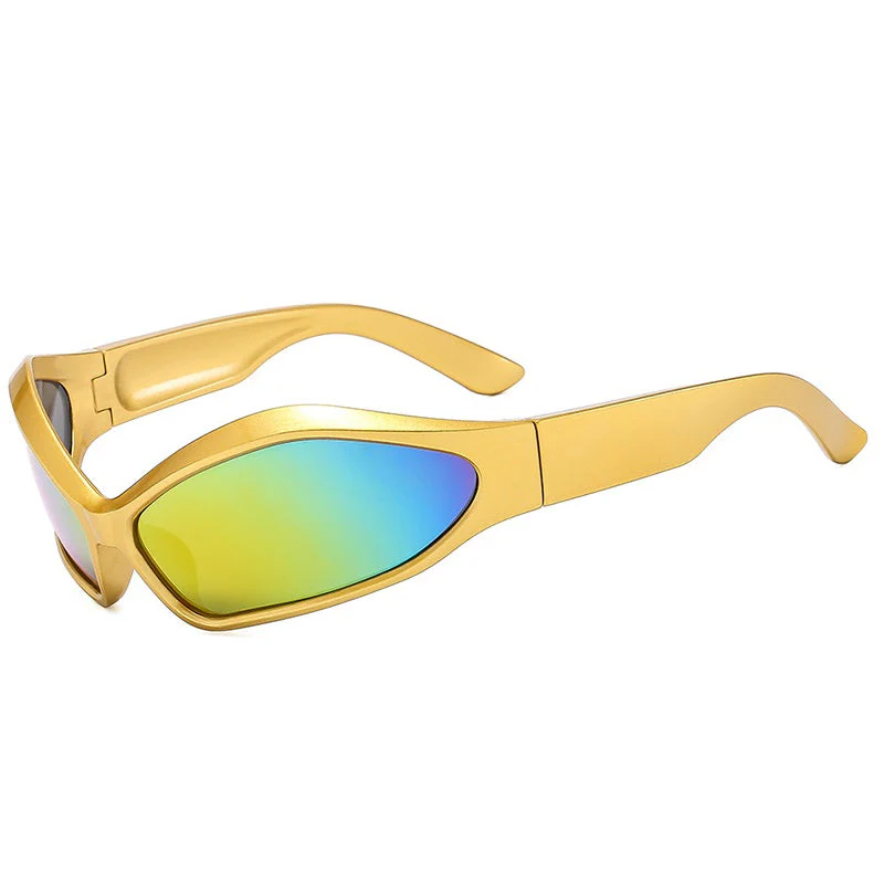 Steampunk Retro Y2K Punk Sunglasses - Image 6