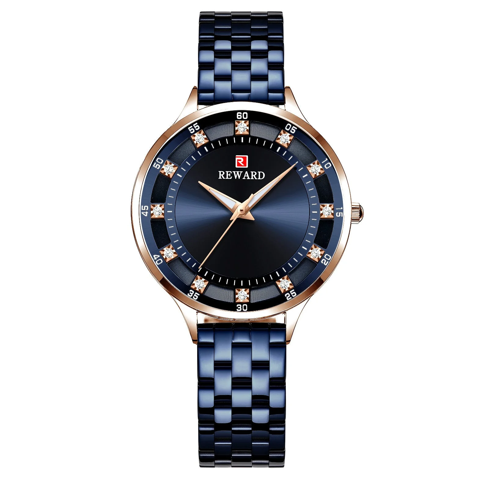 Steel Belt Quartz Diamond Watch Waterproof - Image 10