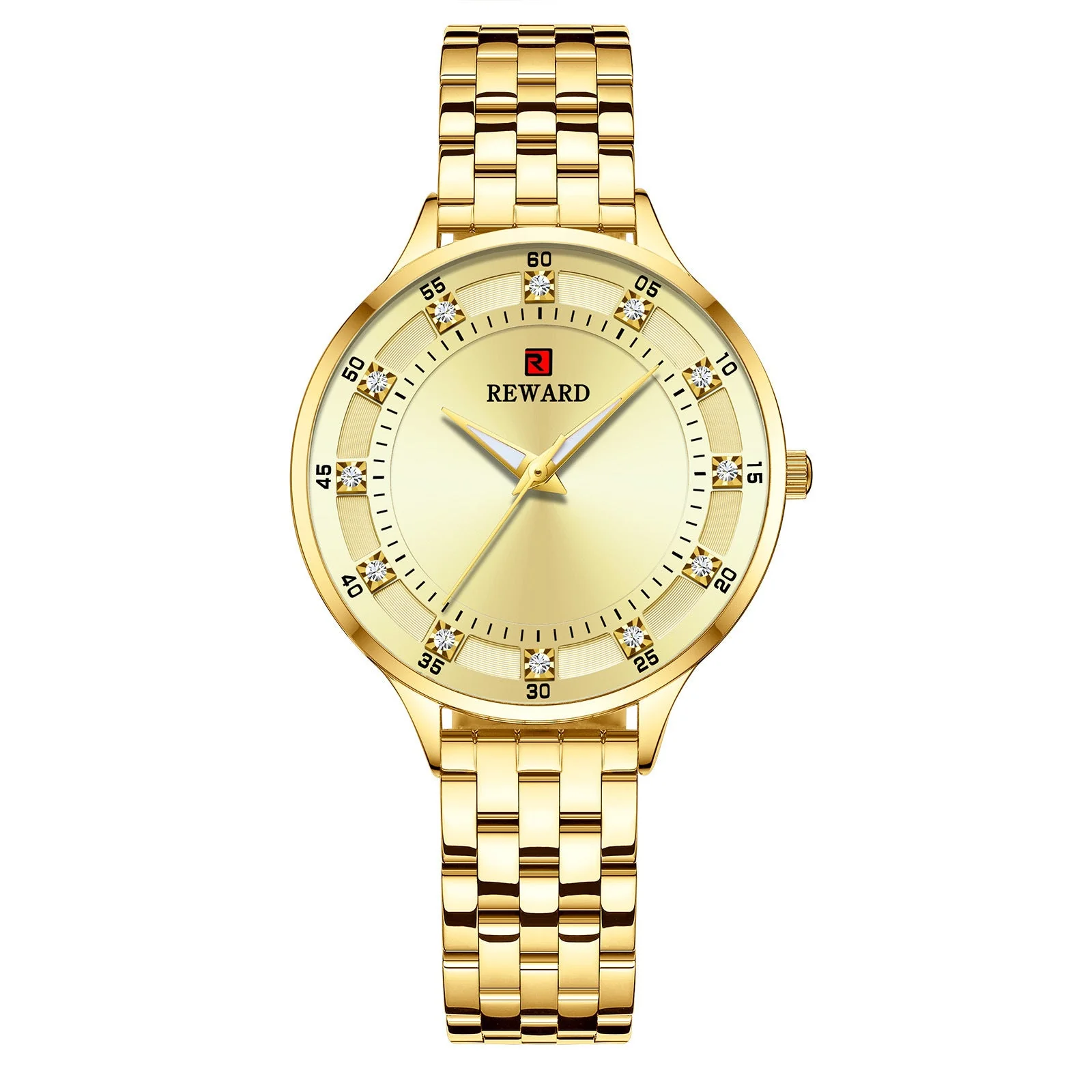 Steel Belt Quartz Diamond Watch Waterproof - Image 9