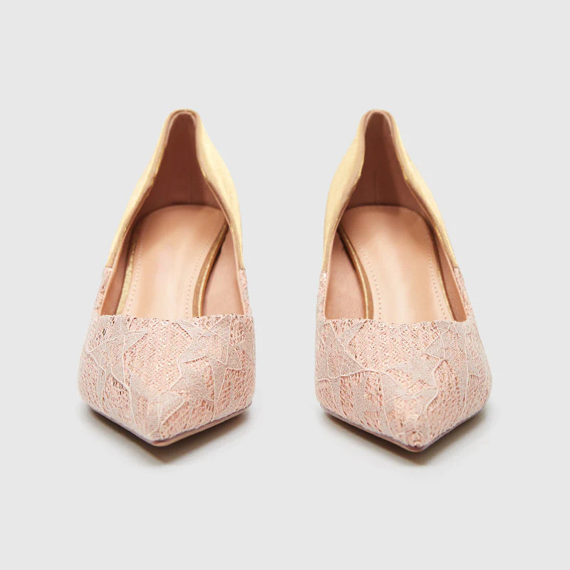 Stiletto Shoes Pointy Toe Pumps - Image 3