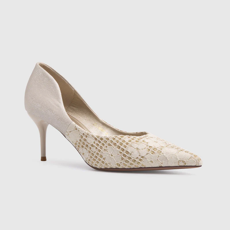 Stiletto Shoes Pointy Toe Pumps - Image 6