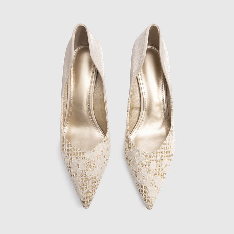 Stiletto Shoes Pointy Toe Pumps - Image 9