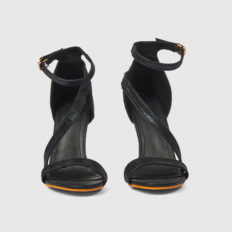 Ankle Strap Open Toe Stilettos Heeled Sandals - Image 3