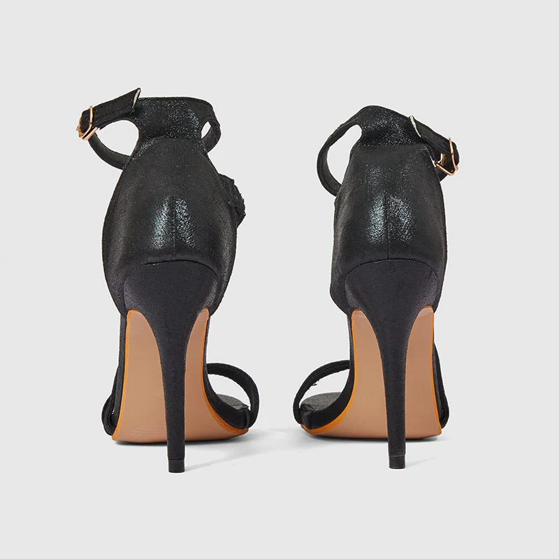 Ankle Strap Open Toe Stilettos Heeled Sandals - Image 4