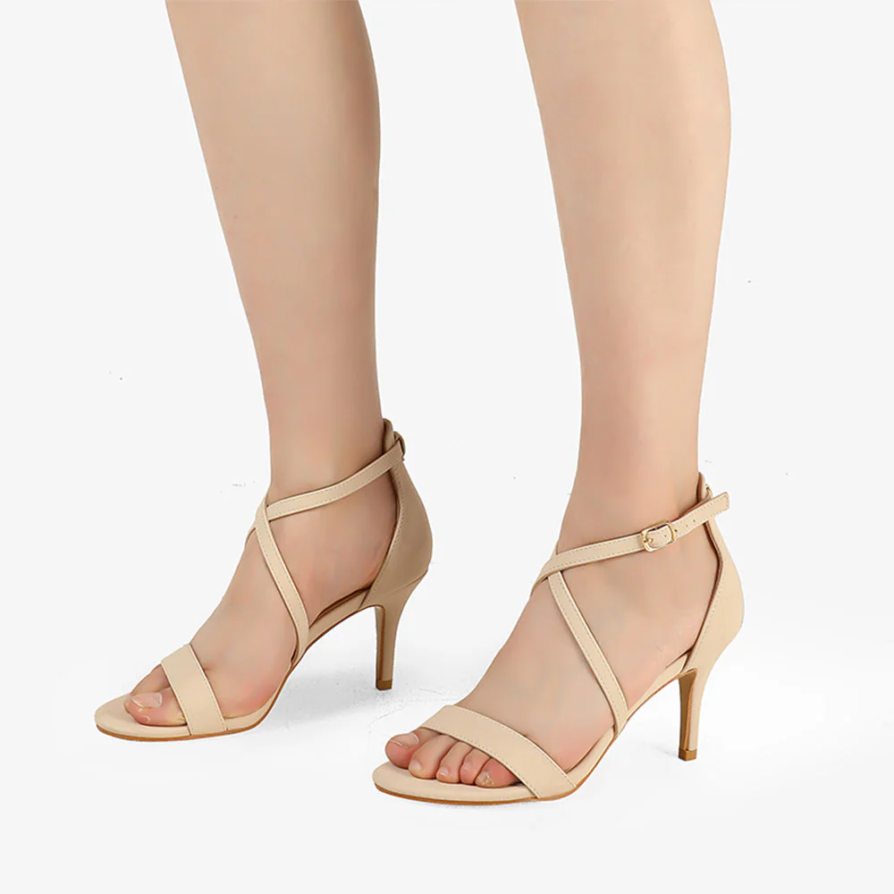 Dress Heeled Sandals Stiletto - Image 35