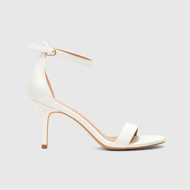 Stiletto Heeled Sandals Ankle Strap Open Toe - Image 25