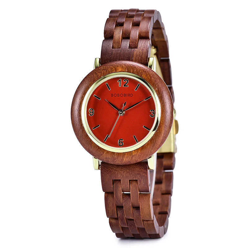 Stylish And Simple Temperament Wooden Watch - Image 4