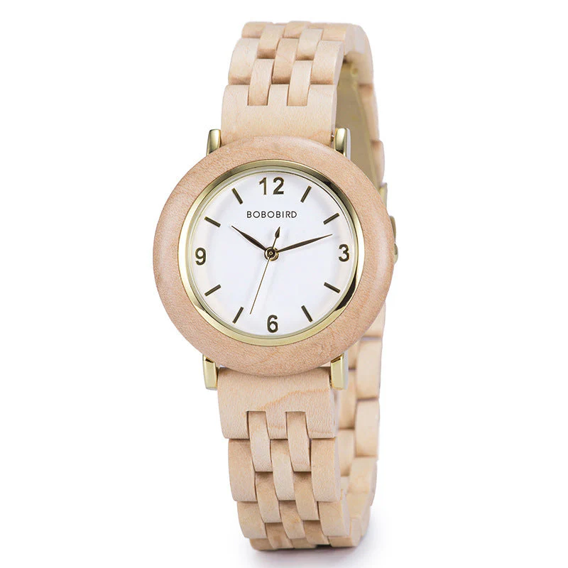 Stylish And Simple Temperament Wooden Watch - Image 5