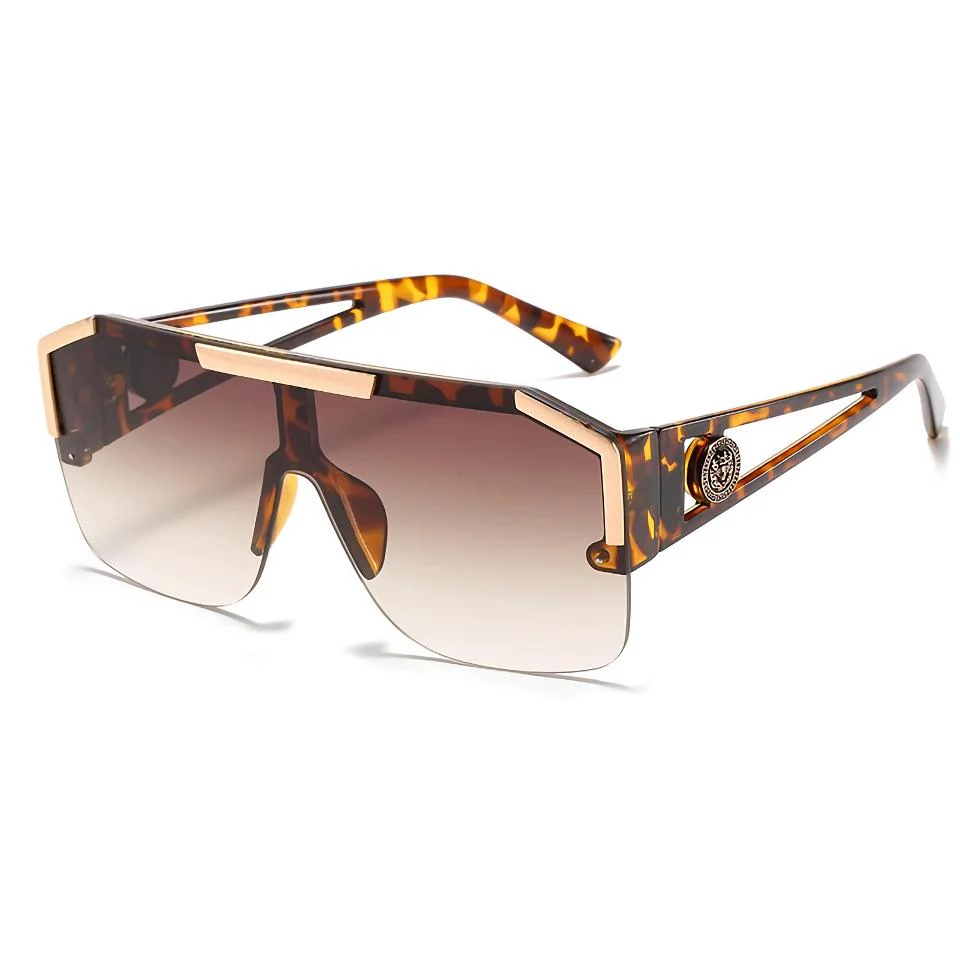 Stylish Designer Oversized Square Sunglasses - Image 3