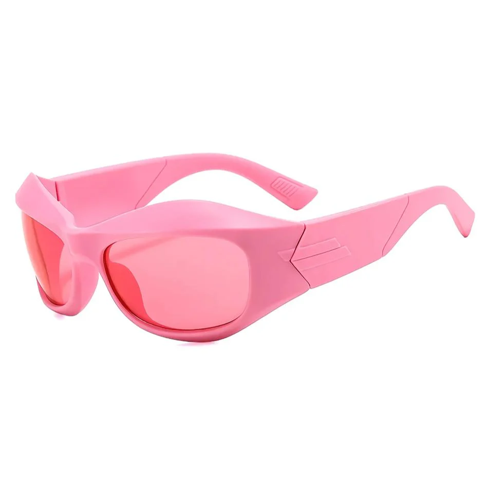Stylish Oversized Unisex Sports Punk Sunglasses - Image 12