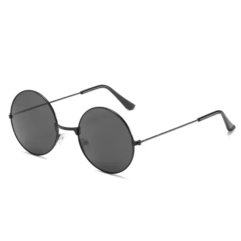 Stylish Retro Round Metal Sunglasses - Image 10