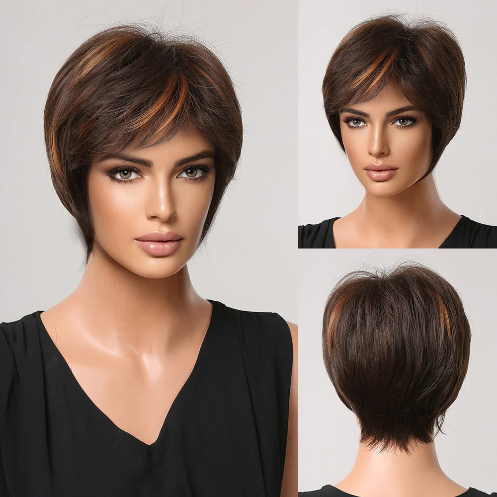 Stylish Short Curly Hair Round Face And Wavy Head - Image 4