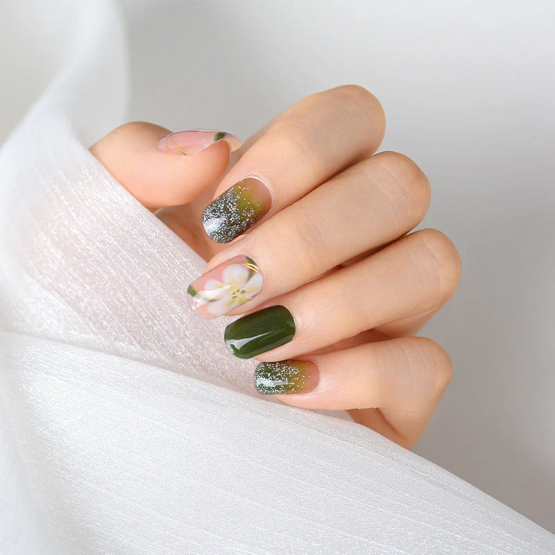 Summer Gel UV Nail Polish Nail Sticker Blush - Image 5
