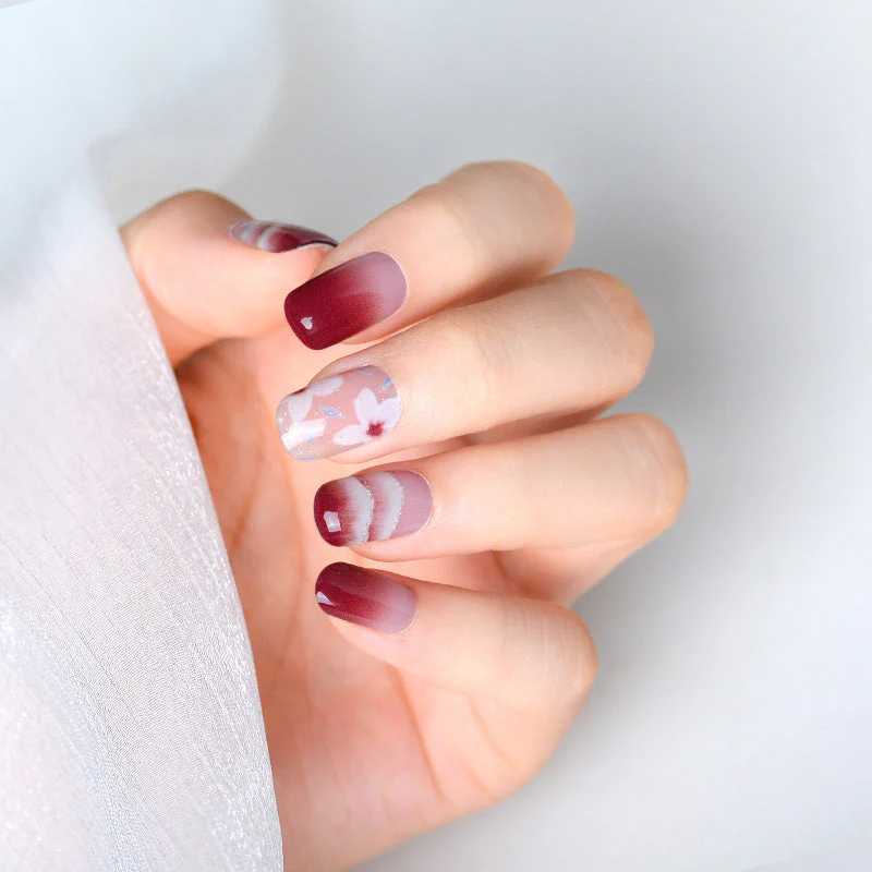 Summer Gel UV Nail Polish Nail Sticker Blush - Image 9