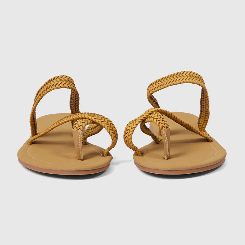 Summer Woven Slippers Soft Flats - Image 3