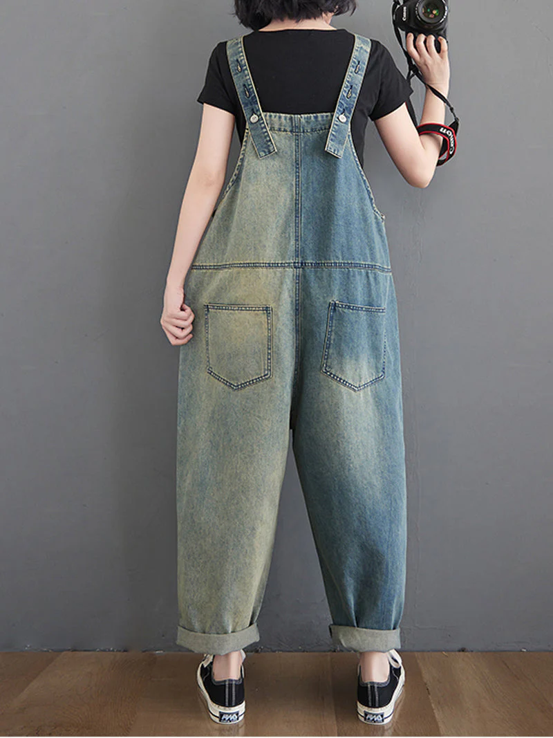 The Beauty Inside Patch Overall Dungaree - Image 2