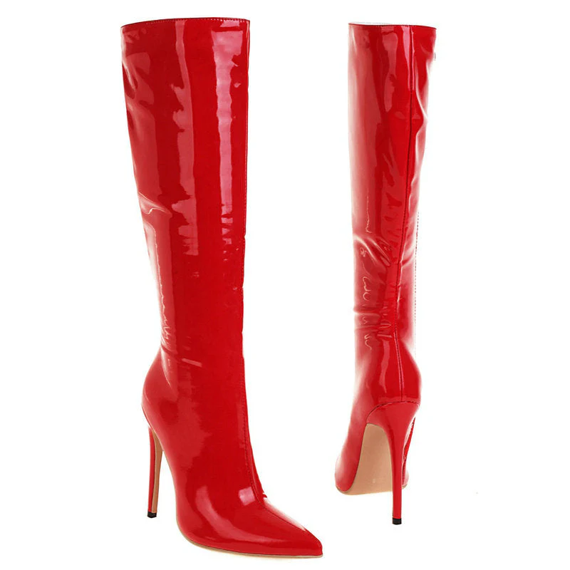 Thin High Heel Boots - Image 11