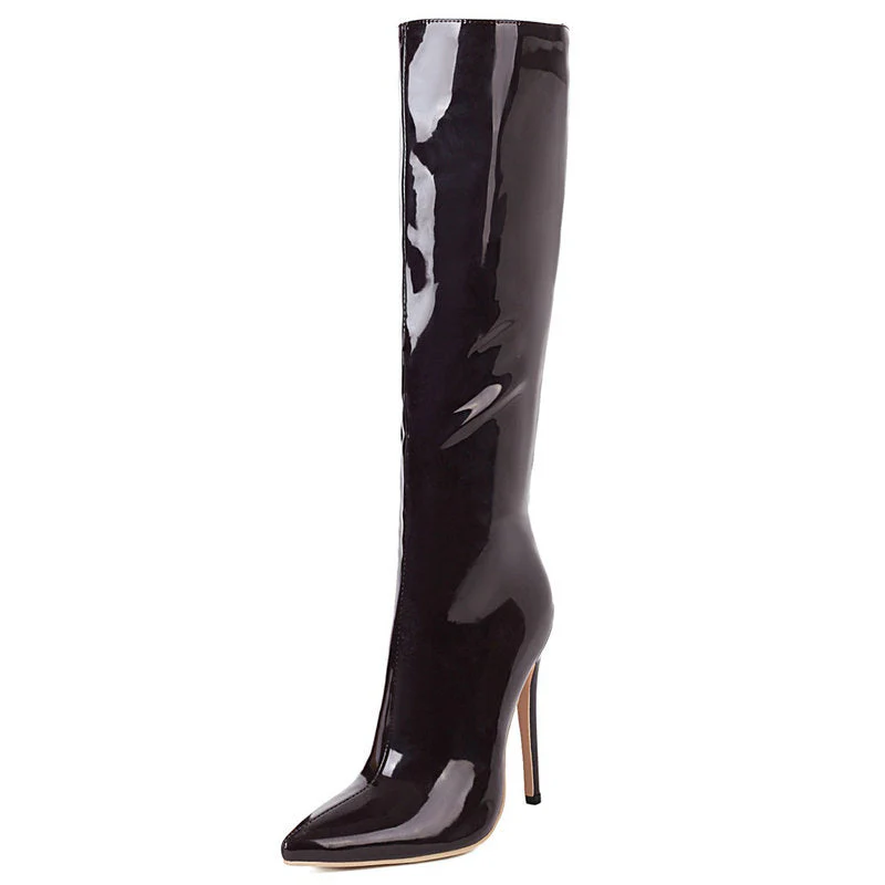 Thin High Heel Boots - Image 15