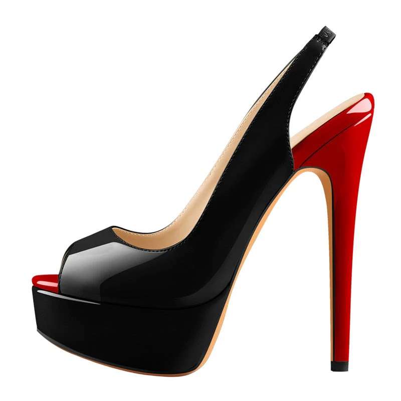 Thin High Heel Sandals - Image 4