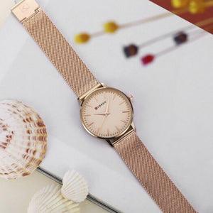 Thin Ladies Casual Simple Waterproof Quartz Watch - Image 5