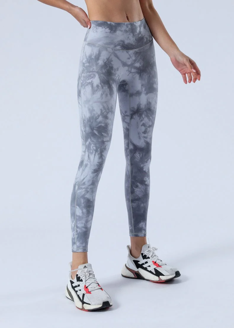 Tie-Dye Mid Waist Leggings - Image 10