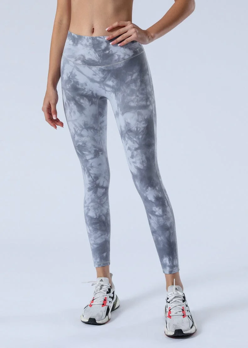 Tie-Dye Mid Waist Leggings - Image 11
