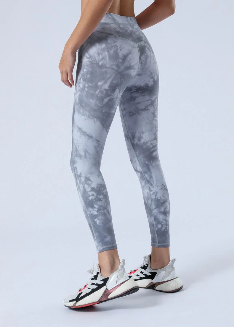 Tie-Dye Mid Waist Leggings - Image 12