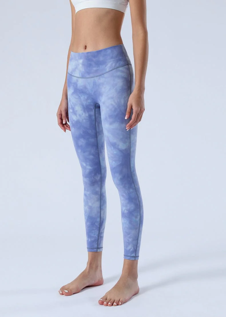 Tie-Dye Mid Waist Leggings - Image 13