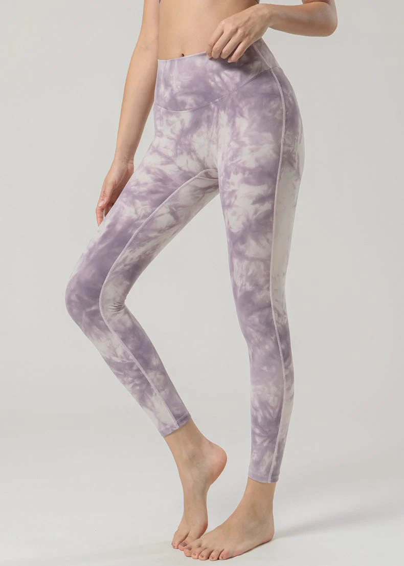 Tie-Dye Mid Waist Leggings - Image 17