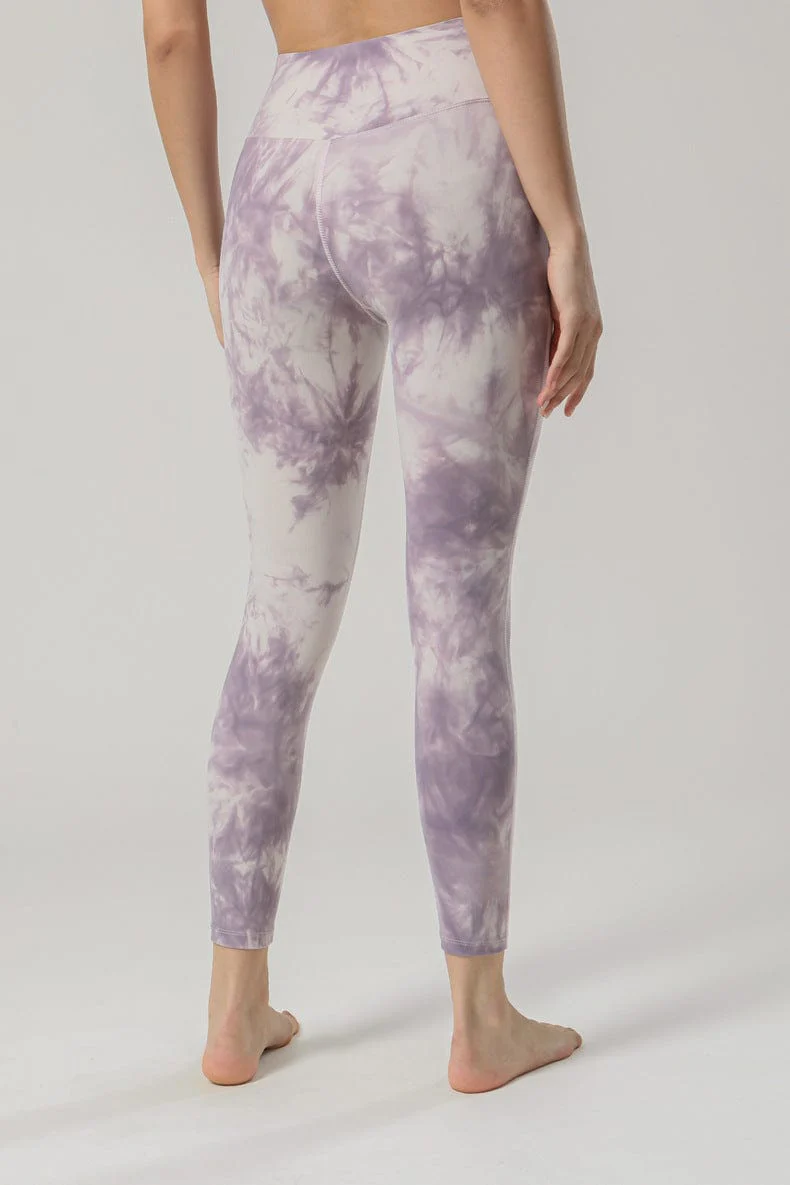 Tie-Dye Mid Waist Leggings - Image 18