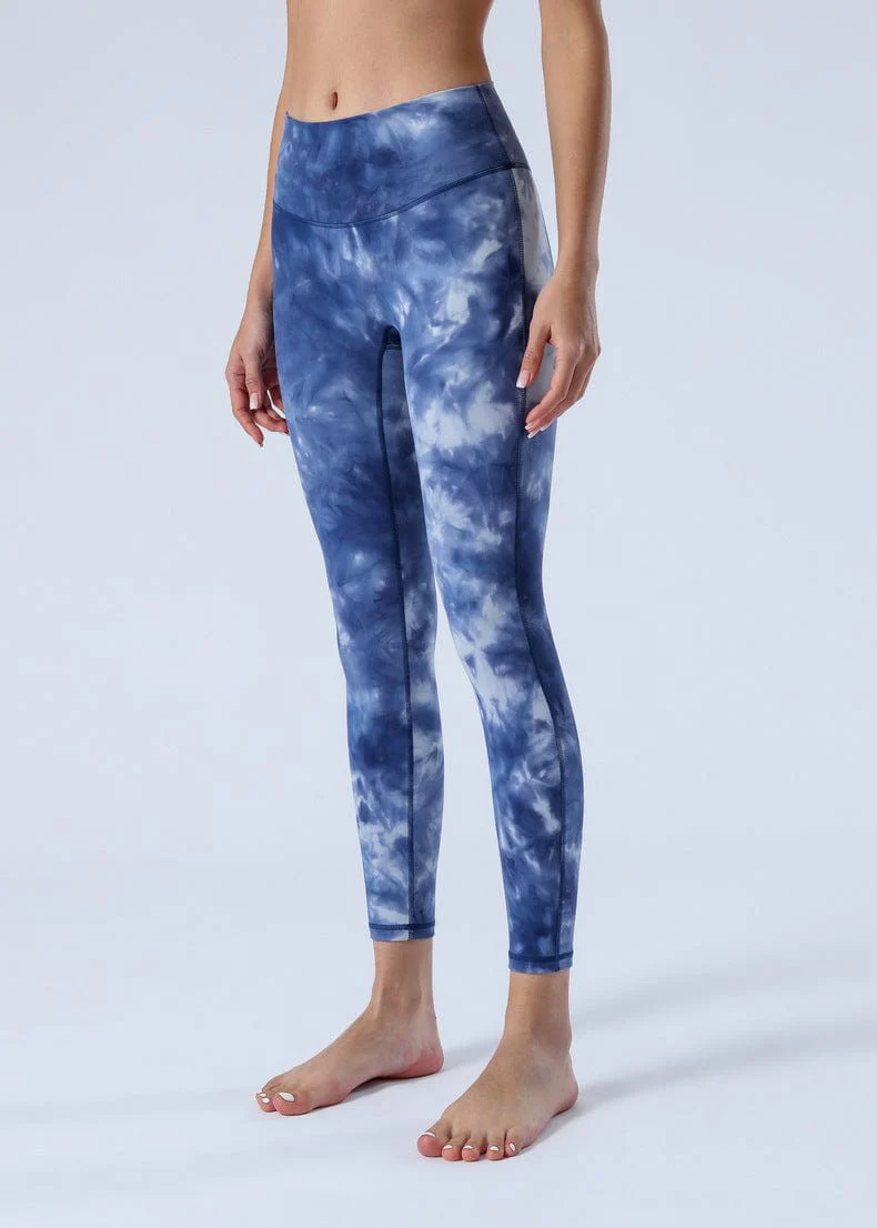 Tie-Dye Mid Waist Leggings - Image 4