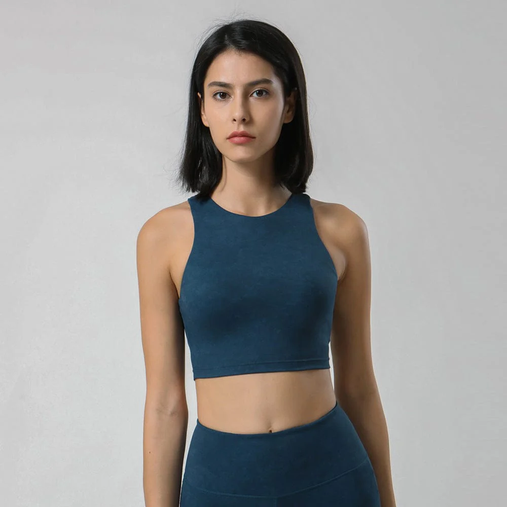 Tie-Dye Racerback Sports Bra - Image 12