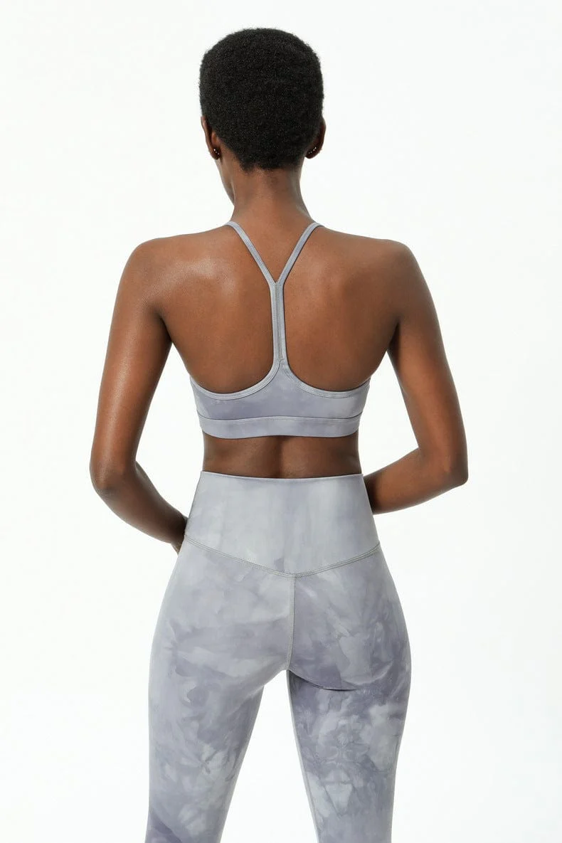 Tie-Dye Racerback Sports Bra - Image 15