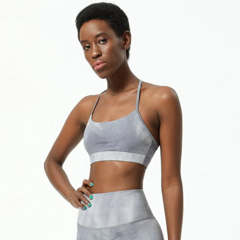 Tie-Dye Racerback Sports Bra - Image 16