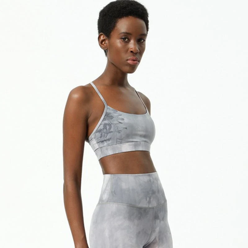 Tie-Dye Racerback Sports Bra - Image 17