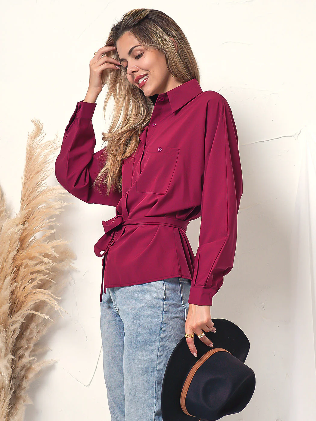 Tie With Love Button Down - Image 4