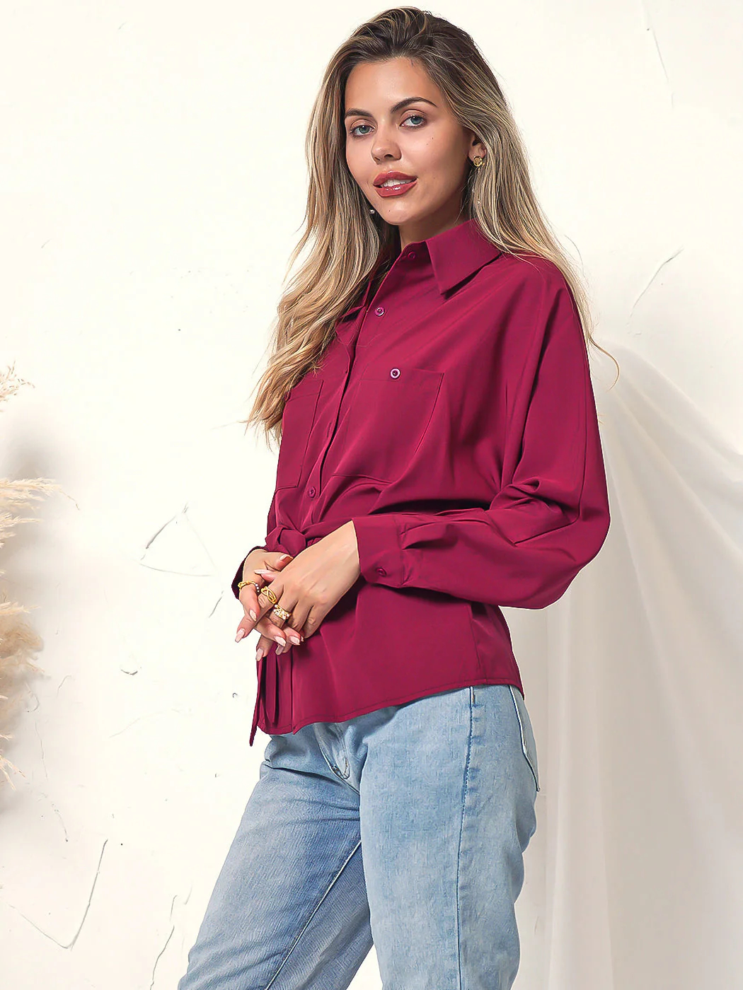Tie With Love Button Down - Image 5