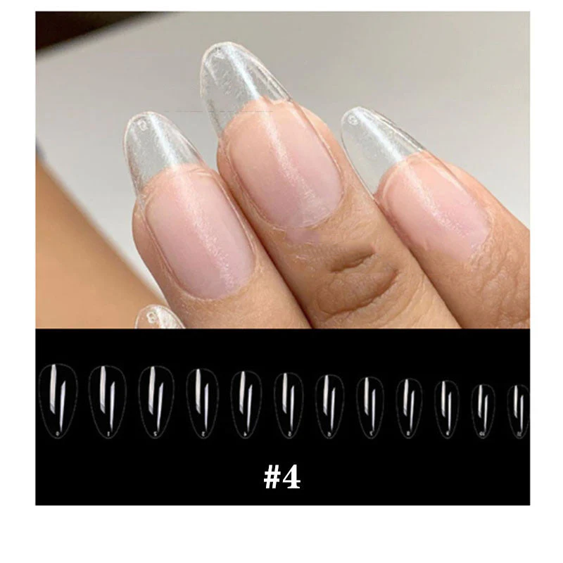 Transparent extension nail - Image 3